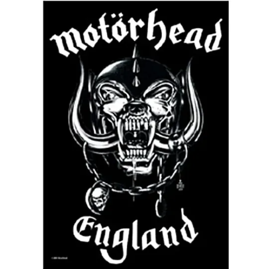 Discover Motorhead England Fabric Poster Flag Wall Banner