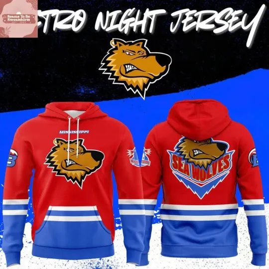 Mississippi Sea Wolves x Retro Night 2026 Hoodie