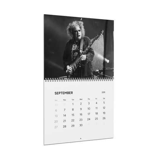 THE CURE 2026 Concert Photography Calendar Limited Edition for Home & Living