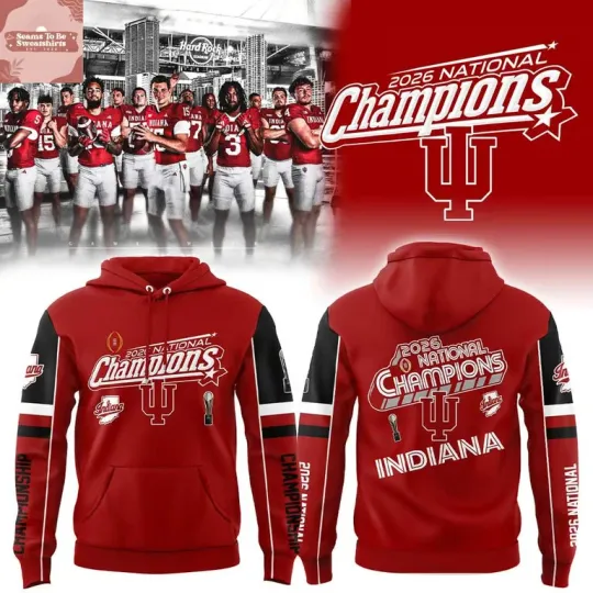 Indiana Hoosiers National Championship 2026 Hoodie T-Shirt
