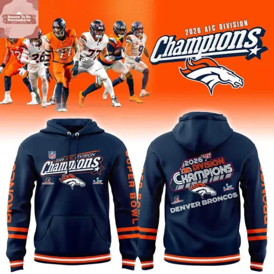 Discover Denv3r Super Bowl 2026 AFC Division Champions Hoodie T-Shirt