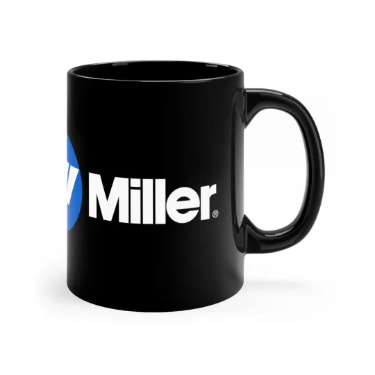 Discover Miller Welding Equipment 11oz Coffee Tea Black Mug