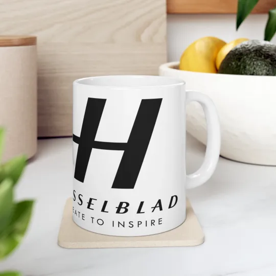Discover Hasselblad Camera 11oz Coffee Tea White Mug