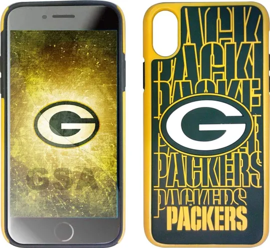 football Green Bay Packers Hybrid Case for iPhone X & XS (5.8")
