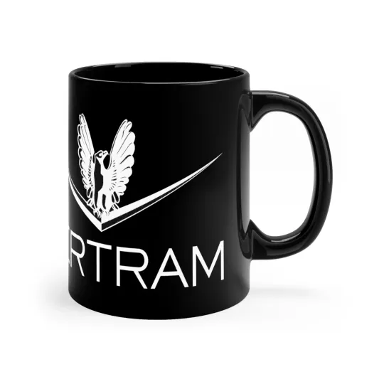 Discover Bertram Boats 11oz Coffee Tea Black Mug