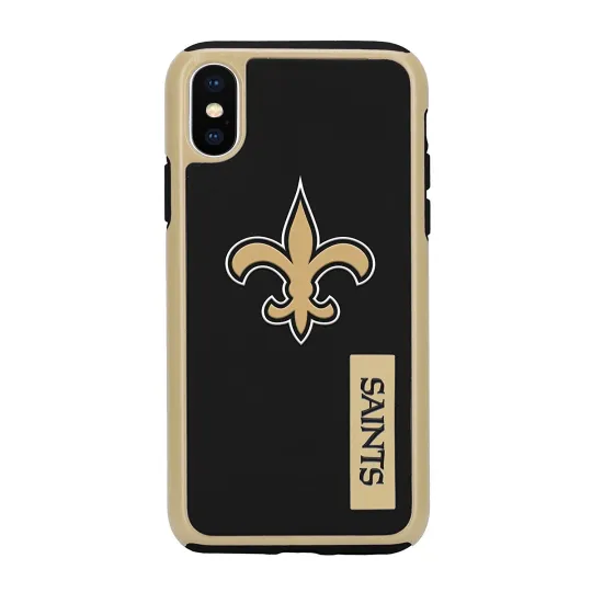 football New Orleans Saints Dual Hybrid Case for iPhone X & XS (5.8")
