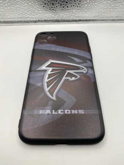 Atlanta Falcons iPhone 11 Case football Logo Black Red Slim Phone Cover