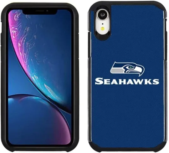 football Seattle Seahawks Textured Case for iPhone XR 6.1 inch