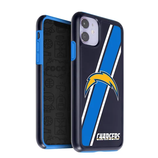 Discover football Los Angeles Chargers Hybrid Case for iPhone 11 & XR (6.1")