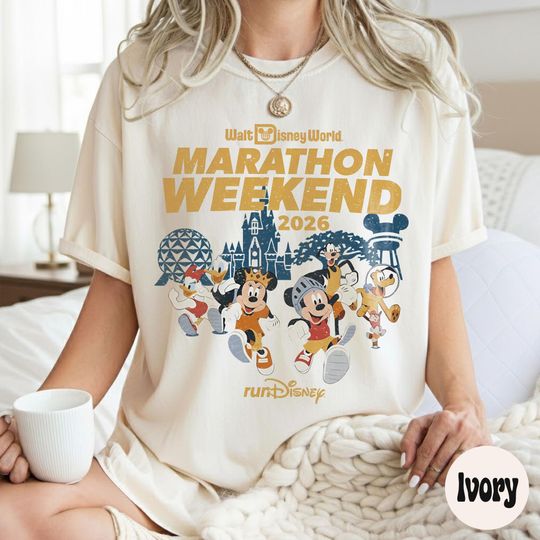 Discover Disney Marathon Weekend 2026 Shirt, Disney Runner Shirt, Run Disney Half Marathon Shirt, Run Disney Sweatshirt, Disneyland Trip Sweatshirt