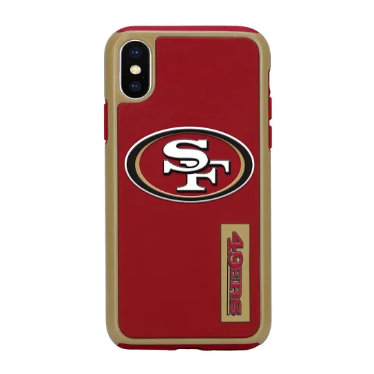 football San Francisco 49Ers Dual Hybrid Case for iPhone X & XS (5.8")