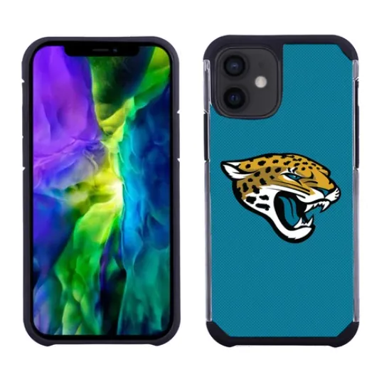 Discover football Jacksonville Jaguars Textured Case for iPhone 12 & 12 Pro (6.1")