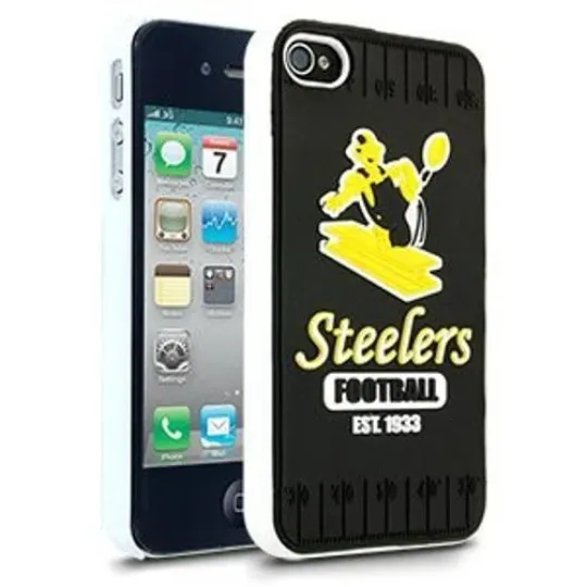 Discover Pittsburgh Steeler football Retro iPhone 4 Case Brand New - Black