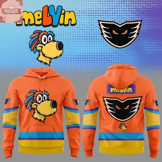 Discover Lehigh Valley Phantoms Melvin Mascot 2026 Hoodie T-Shirt