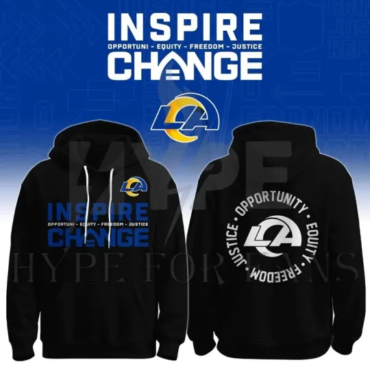 Discover Rams Inspire Change Limited Fan Hoodie