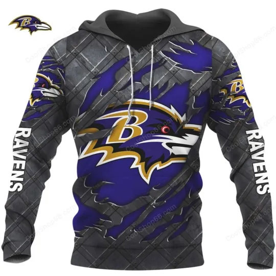 Discover R@vens Aggressive Gear Custom Number 00 3D Hoodie –  Fan Wear