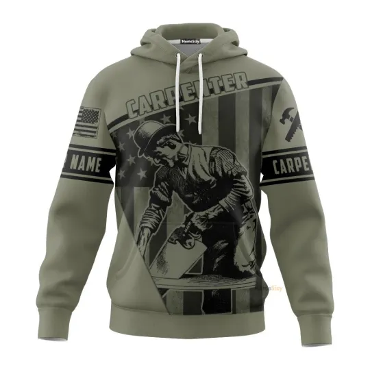 Discover Custom Name Carpenter Can Fix What Stupid Does   Personalized 3D Hoodie QT309375