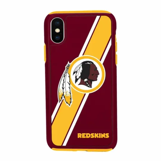 Discover FOCO football Washington Redskins Dual Hybrid Case for iPhone XS MAX (6.5")