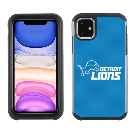 football Detroit Lions Textured Case for iPhone 11 & XR (6.1")