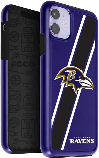 football Baltimore Ravens&nbsp;Dual Hybrid Case for iPhone 11 & XR (6.1")
