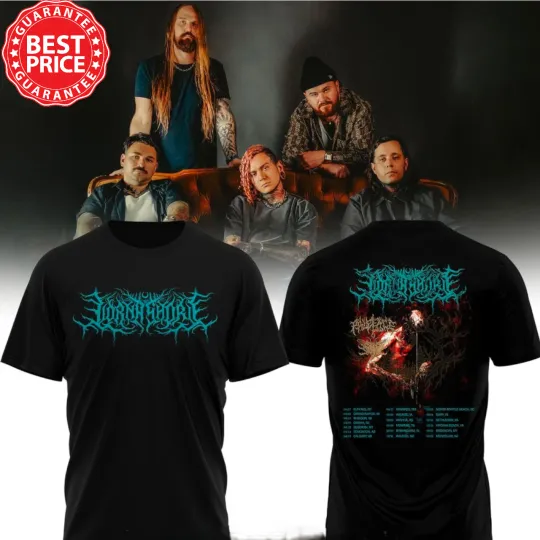 Discover Lorna Shore 2026 Tour Tee – Deathcore Fans Only T-Shirt