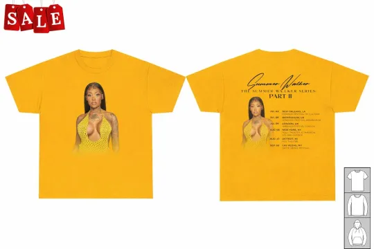 Summer Walker Still Finally Over It tour 2026 Cotton Unisex Shirt