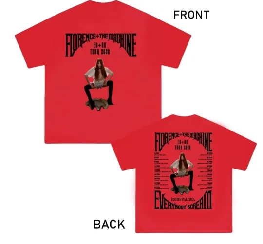 Florence And The Machine tour 2026 T-Shirt