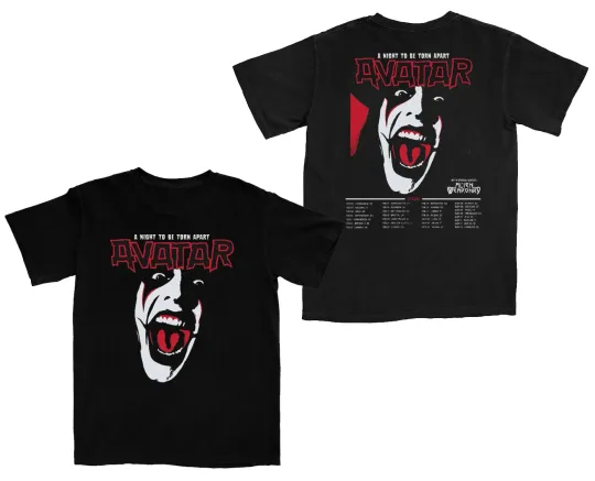 Discover AVATAR band tour 2026 T-Shirt