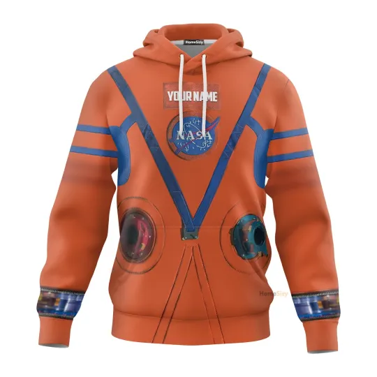 Personalized NASA Orion Space Suit 3D Hoodie for Men and Women