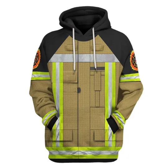 Discover Firefighter Uniform 3D Hoodie for Men and Women