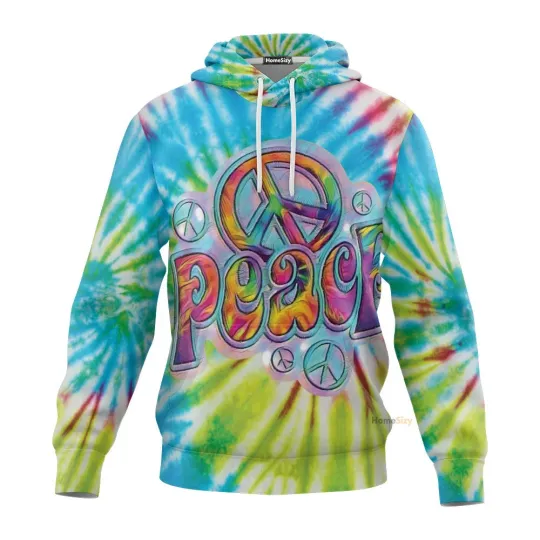 Discover Peace Sign 3D Hoodie for Men and Women