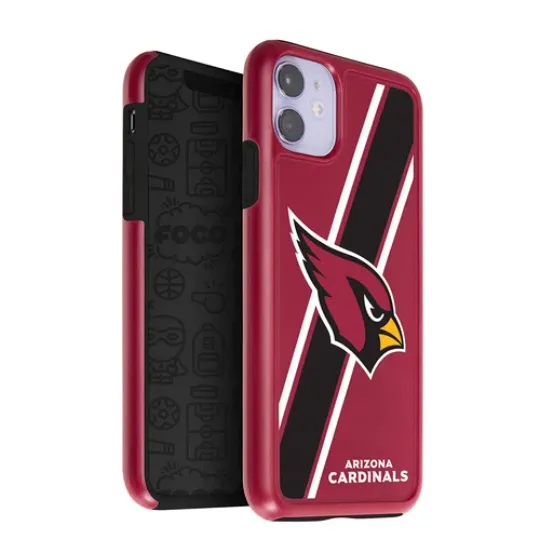 Discover FOCO football Arizonna Cardinals&nbsp;Dual Hybrid Case for iPhone 11 & XR (6.1")