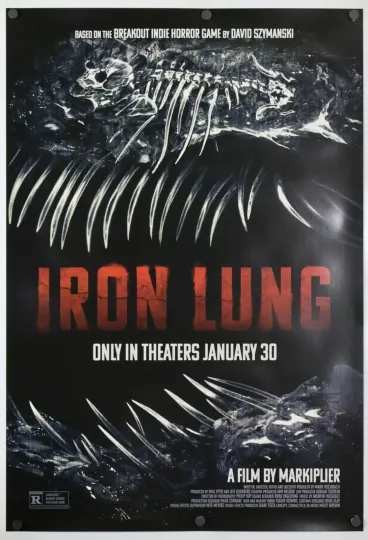 Discover Iron Lung - original movie poster 27x39 - 2026 Horror