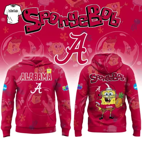 Albm Crimson Tide x SpongeBob Special Edition Hoodie