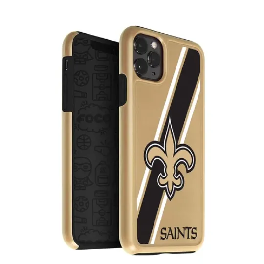 football New Orleans Saints&nbsp;Hybrid Case for iPhone 11 & XR (6.1")
