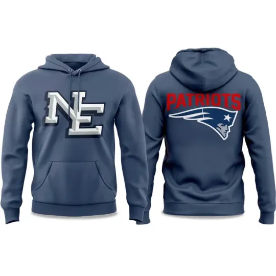 Discover Patriots Rivalries Storm Blue Hoodie – New Eng.land  Fan Gear