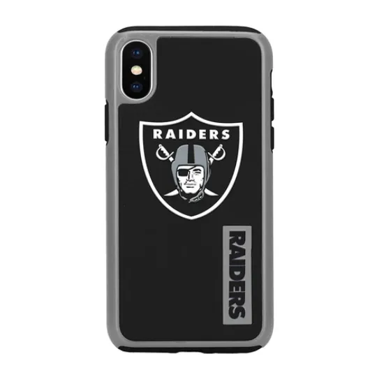 football Las Vegas Raiders Dual Hybrid Case for iPhone X & XS (5.8")