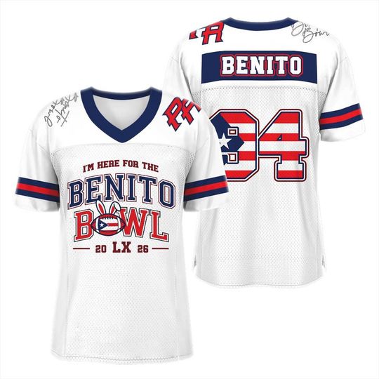 Discover Custom Benito Custom Name and Number Mesh Jersey, Personalized Team Benito 94 Sports Shirt, Game Day Outfit, Gift for Women, Fan Apparel