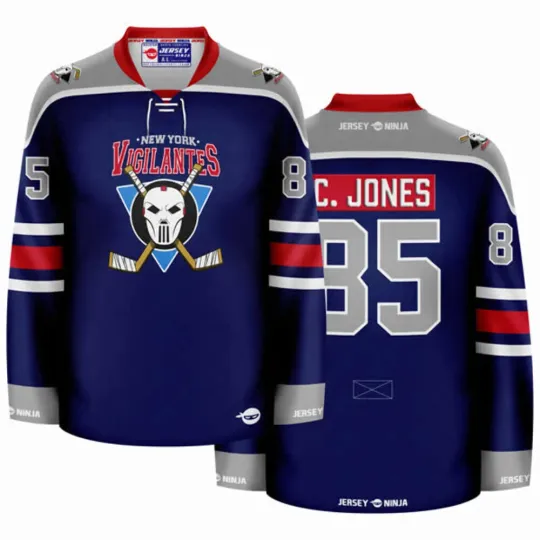 Discover New York Vigilantes Casey Jones Hockey Jersey