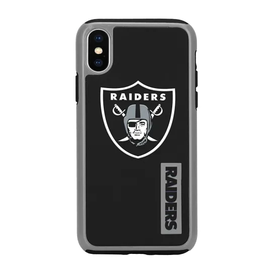 football Las Vegas Raiders Dual Hybrid Case for iPhone X & XS (5.8")