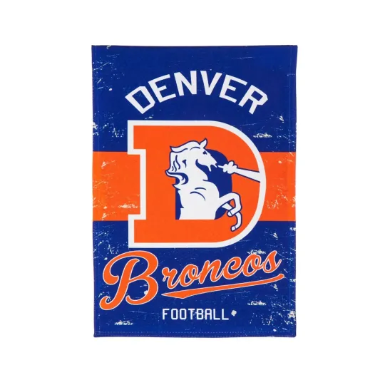 Discover football 12.5"  x 18" Vintage Garden Flags