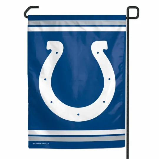 Discover football INDIANAPOLIS COLTS GARDEN FLAG 11" X 15" NEW