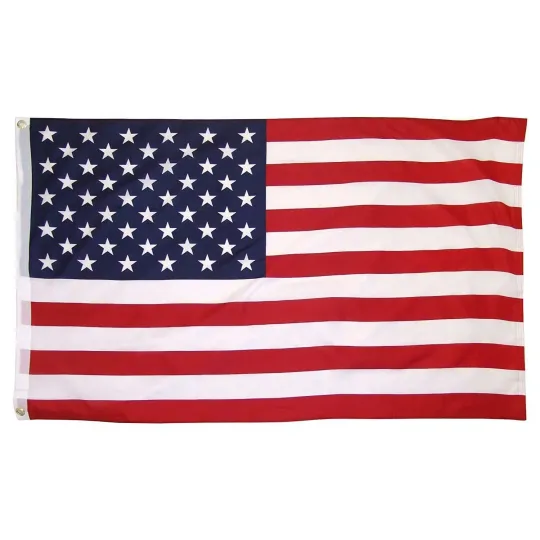 Discover Brand New football 3 foot by 5 foot American Flag FREE SHIPPING USA