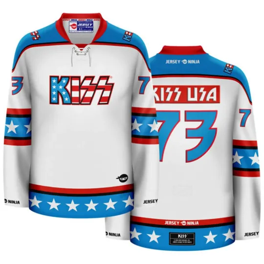 Discover KISS USA Hockey Jersey