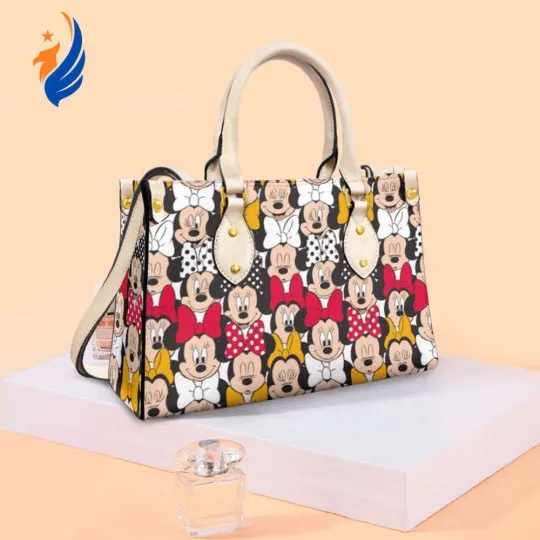 Discover Mickey Mouse Leather Bag Handbag For Womens