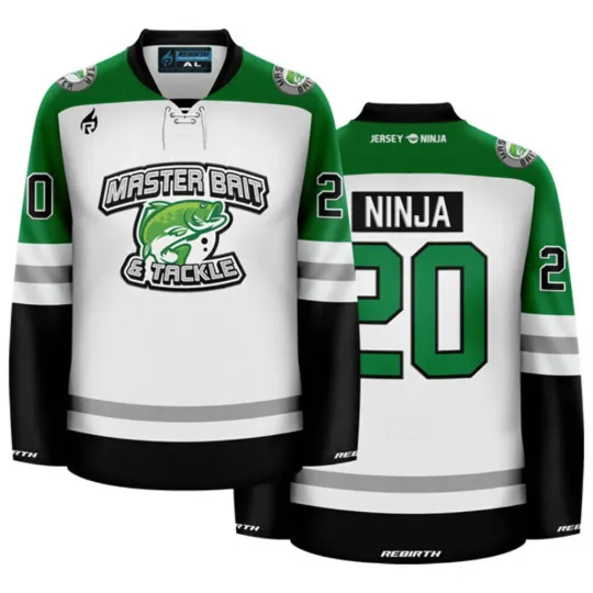 Discover Master Bait & Tackle Funny Hockey Jersey