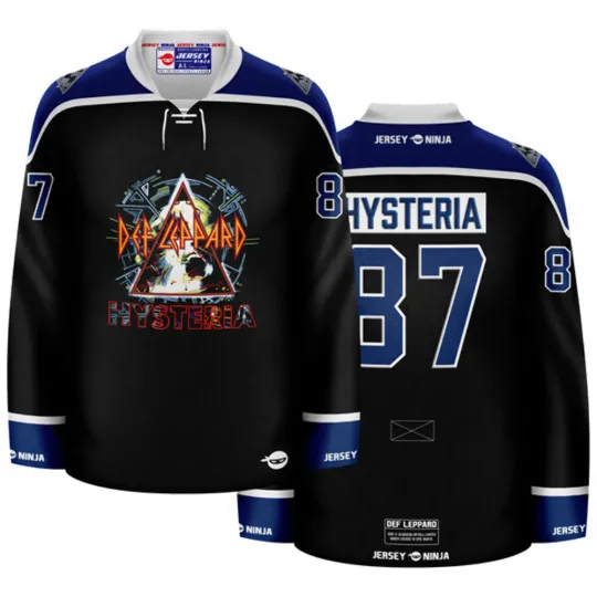 Discover Def Leppard Hysteria Hockey Jersey
