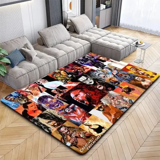 Discover Wrestling Entertainment Raw Carpet Living Room Bedroom Sofa Rug Door