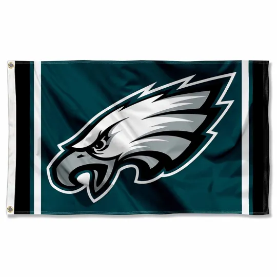 Philadelphia Eagles Large Outdoor football 3 x 5 Banner Flag