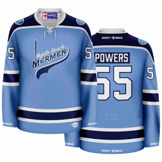 Discover Myrtle Beach Mermen Kenny Powers Hockey Jersey